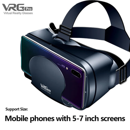 Virtual Reality Headset – 3D Glasses for Smartphone