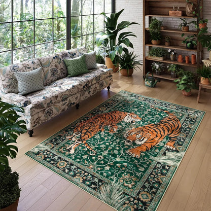 Persian Tiger Rug - Large Area Carpet