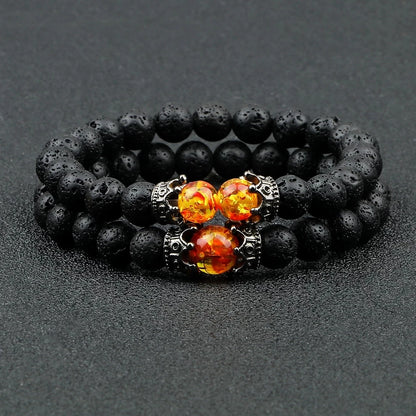 Crowned Lava & Tiger Eye