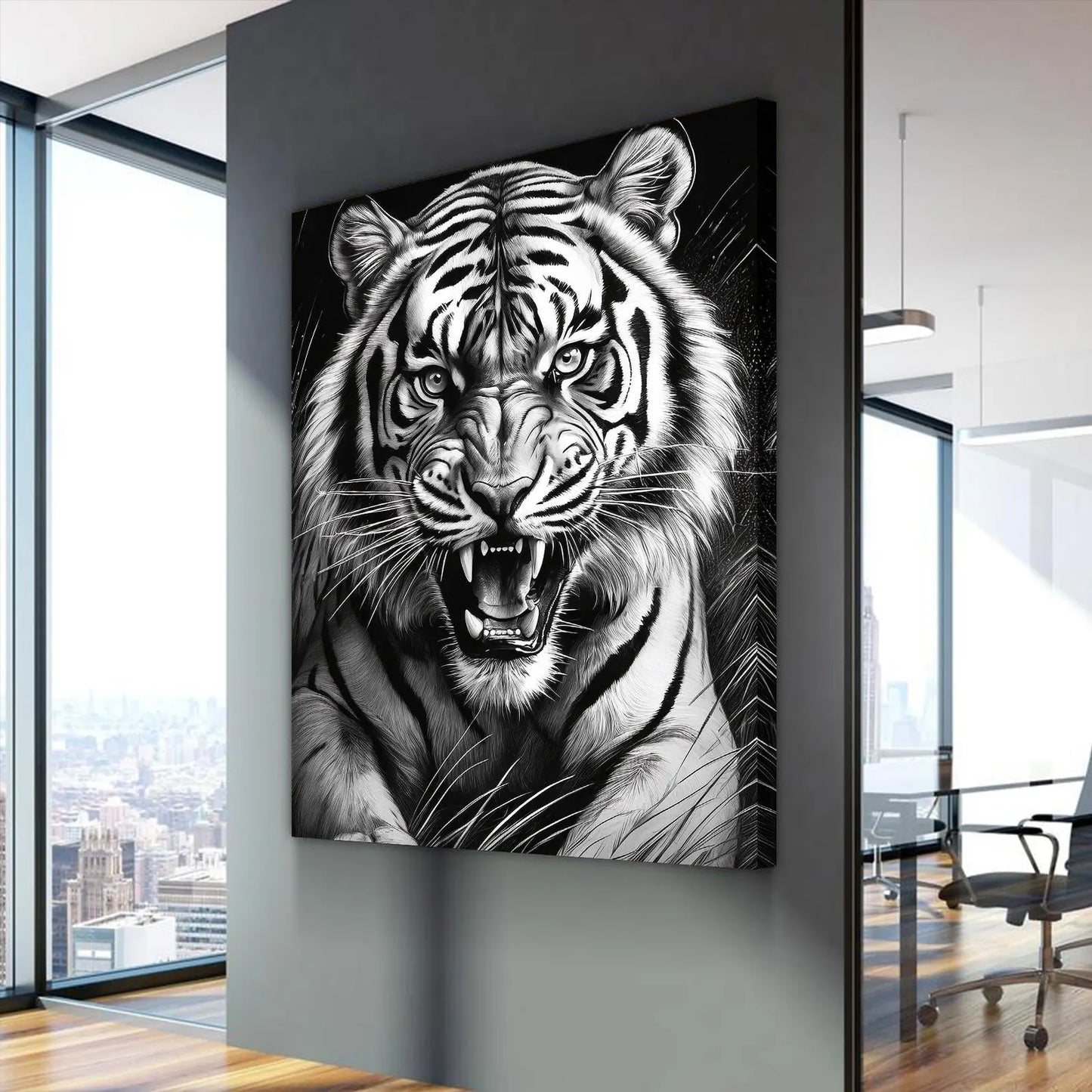 majestic tiger canvas set