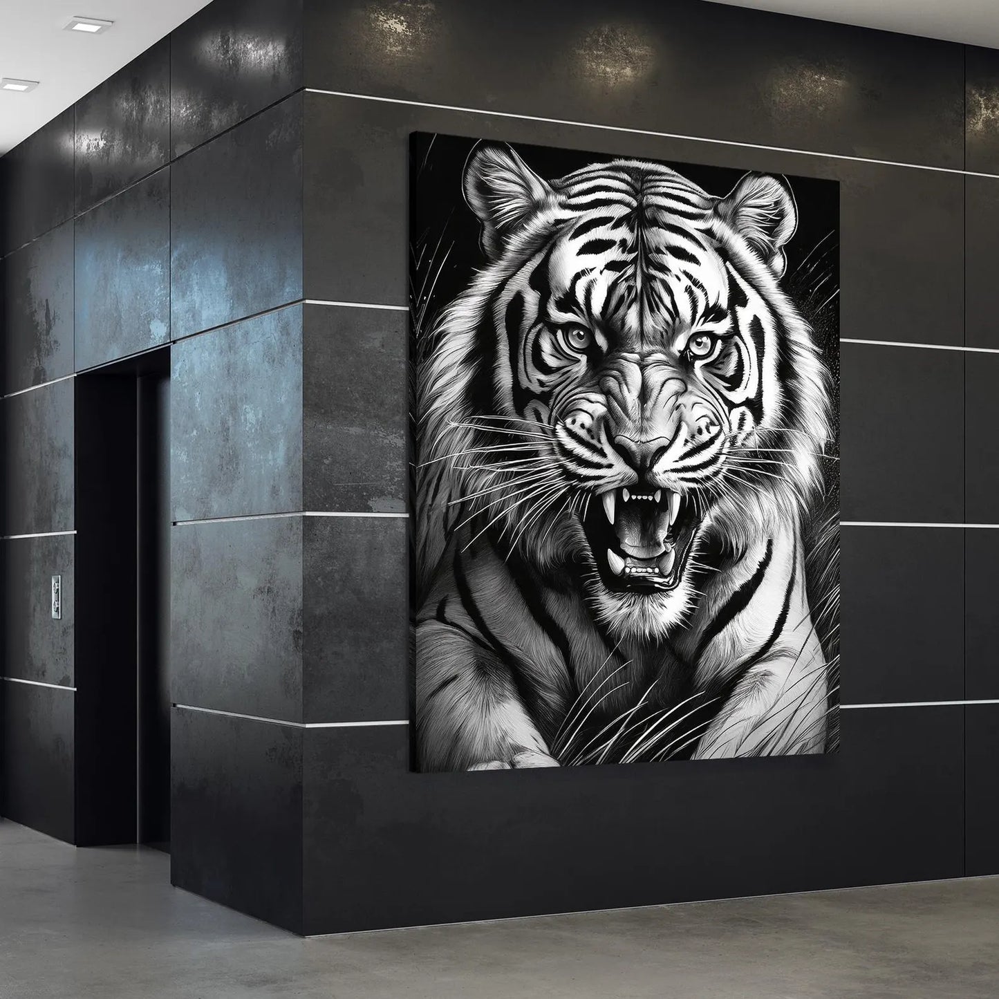 majestic tiger canvas set