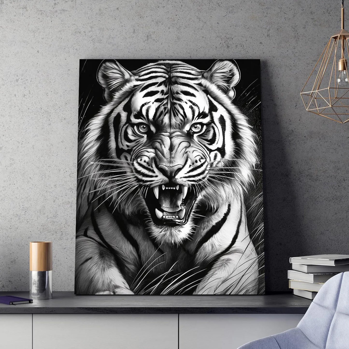 majestic tiger canvas set