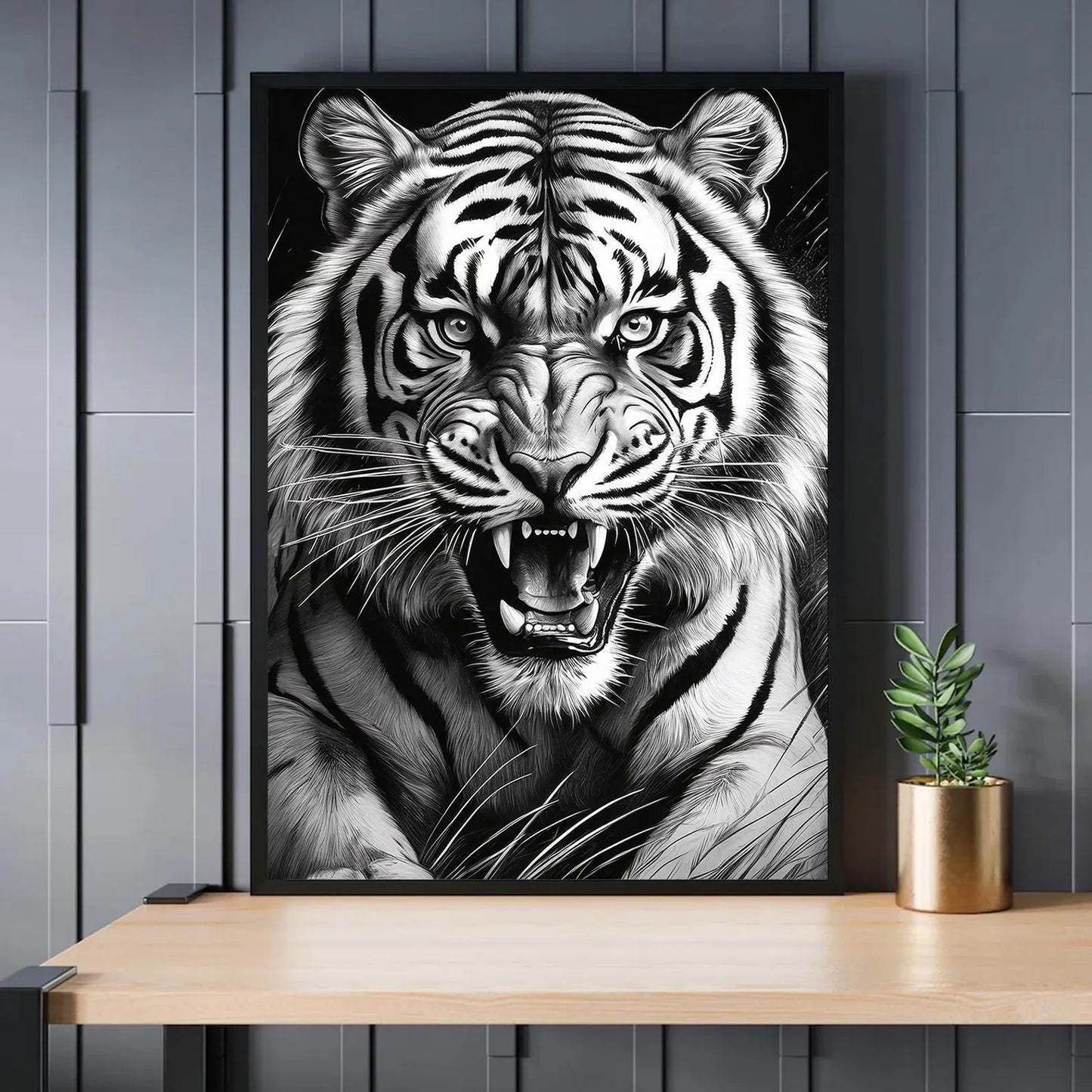 majestic tiger canvas set